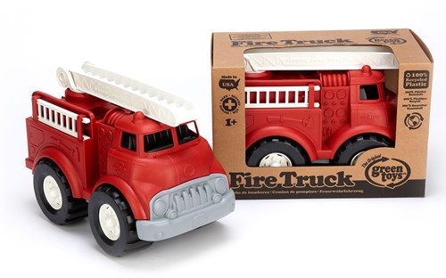 Green Toys Feuerwehrwagen nachhaltiges Spielzeug Feuerwehrauto-2