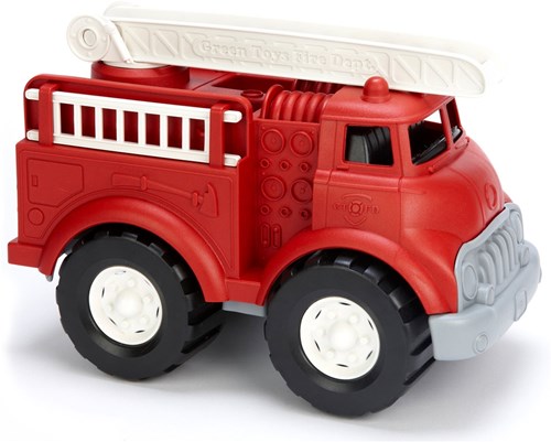 Green Toys Feuerwehrwagen nachhaltiges Spielzeug Feuerwehrauto-3