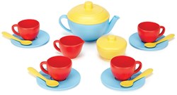 Green Toys Teeset mit blauer Teekanne