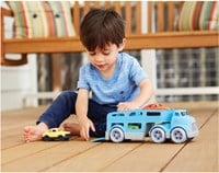 Green Toys Autotransporter blau inkl. 3 Autos-3