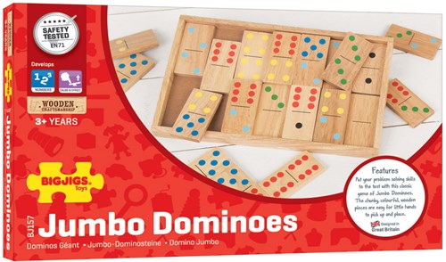 Bigjigs Jumbo Dominosteine