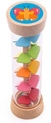 BigJigs Holz Regenmacher Babyspielzeug Garten sensorisch