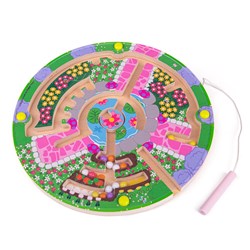 Bigjigs Blumengarten-Labyrinth-Puzzle
