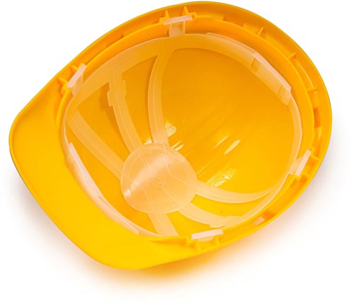 BigJigs Bauhelm gelb für Kinder - Bauarbeiter Helm Spielzeug-2