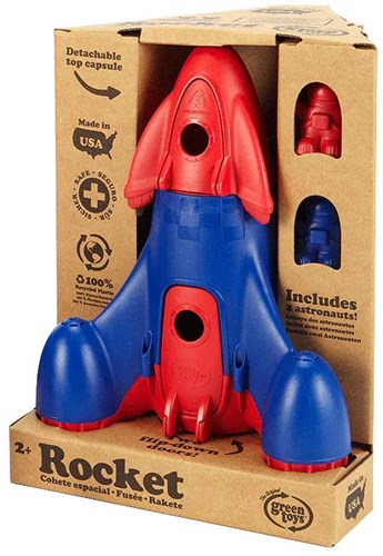 Green Toys Rakete Blau
