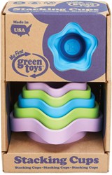 Green Toys Stapelbecher nachhaltiges Badespielzeug blau