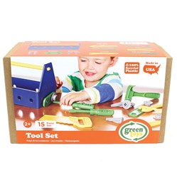 Green Toys Werkzeugkasten Spielzeugset blau nachhaltig