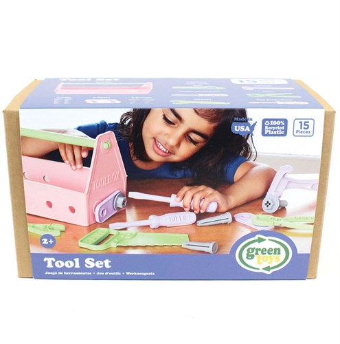 Green Toys Werkzeugkasten Rosa
