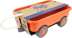 Green Toys Spielzeugwagen orange - nachhaltiger Outdoor-Kinderwagen