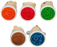 BigJigs Holzspielzeug Stempel - Tiere - 20 Stück - kreativ-2