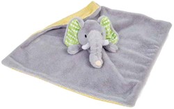 BigJigs Elefant Schmusetuch Plüsch - Baby Comforter Mehrfarbig