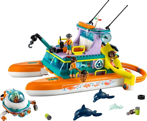 LEGO Friends Rettungsboot auf See Spielzeug Boot Set - 41734-3
