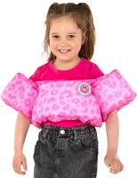 Swim Essentials Pink Leopard Puddle Jumper 2-6 years (15-30 kg)-3