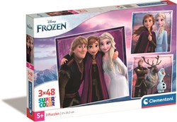 Clementoni Frozen Puzzle 3x48 Teile Disney Puzzleset