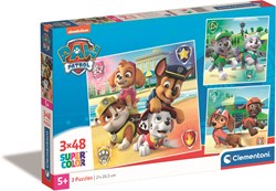 Clementoni puzzel 3x48 SQUARE PAW PATROL
