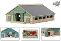 Kids Globe Loopstal Hout 1:87