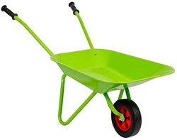 BigJigs Schubkarre Spielzeug Gartenarbeit bunt für Kinder