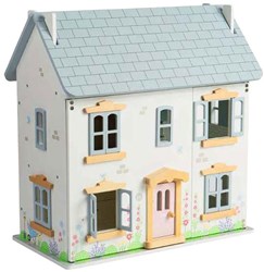 BigJigs Holz Puppenhaus Sommerhaus - Viktorianisches Spielhaus