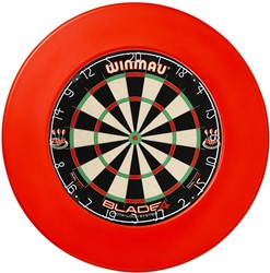 Hot Dartbord Surround Rot Hot 12x3,5 cm
