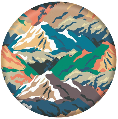 Waboba Frisbee Wingman Mountain Scape - 6 Zoll Silikon Wurfscheibe