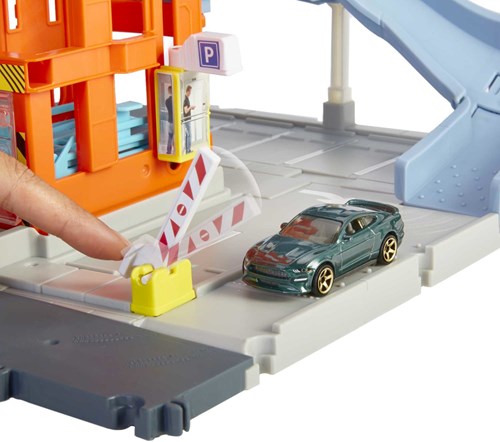 Mattel Parkgarage Spielzeug Matchbox Park & Play Garage rot-3