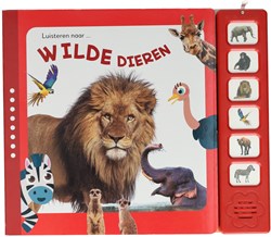 Mondikaarten Geräuschebuch wilde Tiere interaktives Kinderbuch