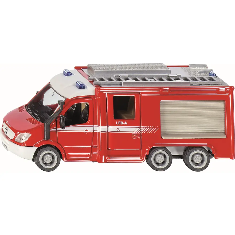 Siku Mercedes-Benz Feuerwehrfahrzeug 1:50 Spielzeugauto 6x6