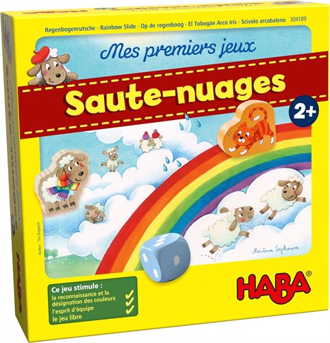 HABA Meine ersten Spiele - Auf dem Regenbogen - 2+