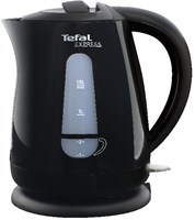 Tefal Wasserkocher Express schwarz 1,5 Liter - schneller BPA-freier Wasserkocher