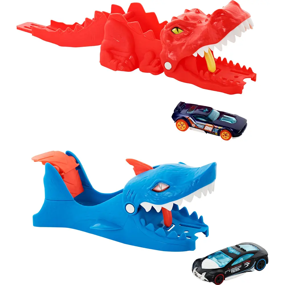 Hot Wheels City Nemesis Launcher - Spielset mit Auto - Rennspielzeug