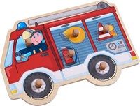 Haba Feuerwehrauto Holzpuzzle Spielzeug 6 Teile