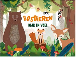 Lantaarn Fühlbuch Waldtiere - interaktives Babybuch mit Texturen