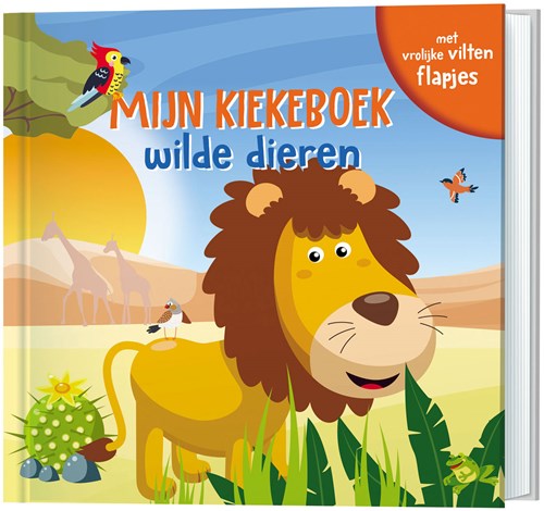 Lantaarn Kleinkindbuch wilde Tiere Pappbuch mit Klappen-2