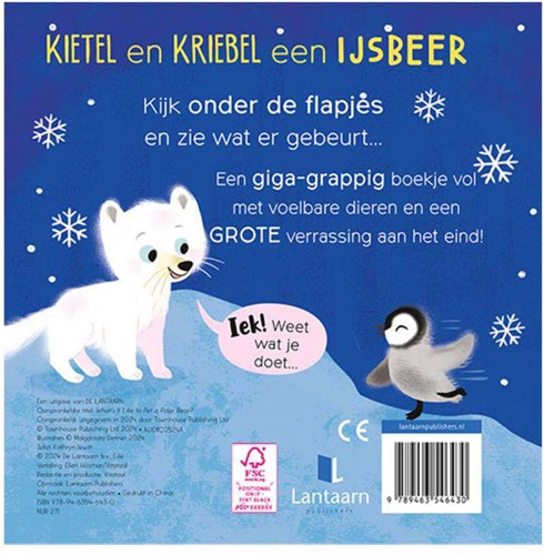 Lantaarn Klappenbuch Kitzel und kitzel einen Eisbären interaktives Buch-2