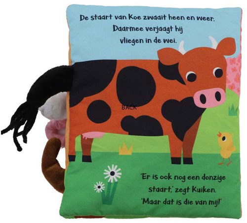 Lantaarn Babybuch Bauernhof Wessen Schwanz ist das? Kuschelbuch-2