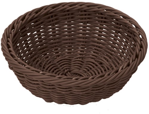 Westmark Saleen Brotkorb rund 23x9cm - braun