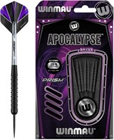 Winmau Darts Set 21 Gramm Messing Schwarz - Steeltip Profi Dartpfeile