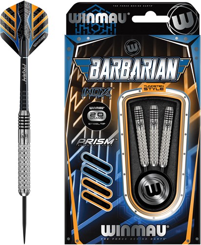 Winmau Darts Barbarian 24 Gramm Inox Silber Professionell