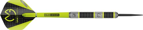 Winmau Steeltip Dartpfeile Michael van Gerwen Aspire 22g Tungsten Professionell-2