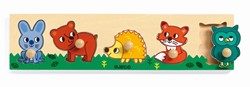Djeco Holzpuzzle Forest'n'co - FSC 100% Waldtiere Spielzeug