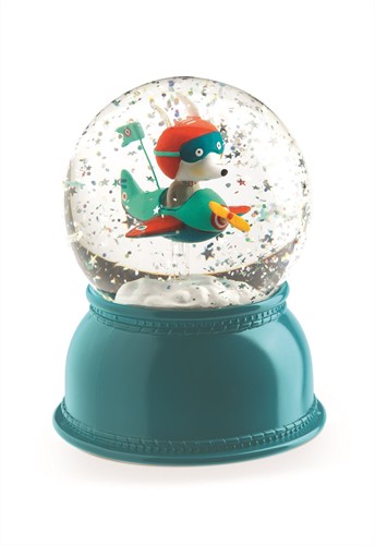 Djeco DD03407 Schneekugel Nachtlichter, Blau