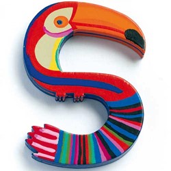 Djeco S - Animals Buchstabe