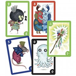 Djeco - Spooky Boo Spielkarten (35098), Bunt
