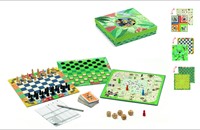 DJECO 15 DJ05219 Familienspiele traditionelle Klassische 20 Spiele, bunt-2