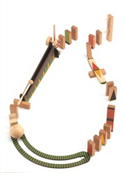 Djeco Holz-Kugelbahn Zig & Go - Big Ball - 27 Teile FSC