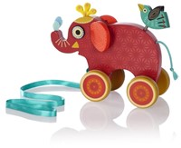 Djeco Ziehfigur aus Holz - Elefant Indy-2