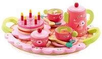 Djeco Holzküche Zubehör Geburtstagsset lili rose