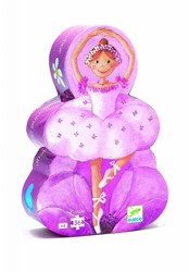 DJECO The ballerina with the flower 36 pcs - 19,5 x 29 x 6 cm