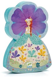 Djeco Puzzle Prinzessin Frühling 36 Teile - FSC Karton Kinderpuzzle