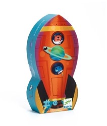 DJECO 37271 P. Silueta Nave espacial Puzzles